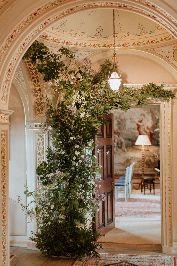 interior of Dumfries House Wedding 