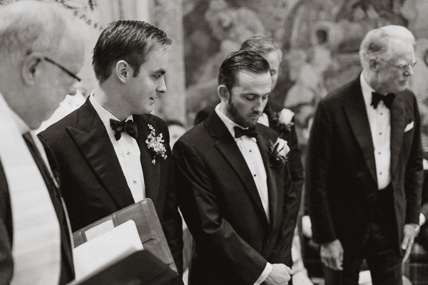 ceremony groom looking at this best man
