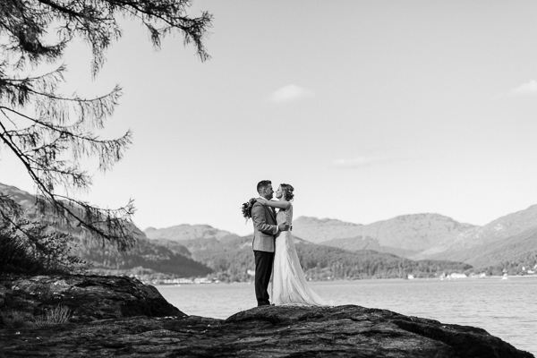 Wedding Photographers Glasgow The Lodge on Loch Goil 62