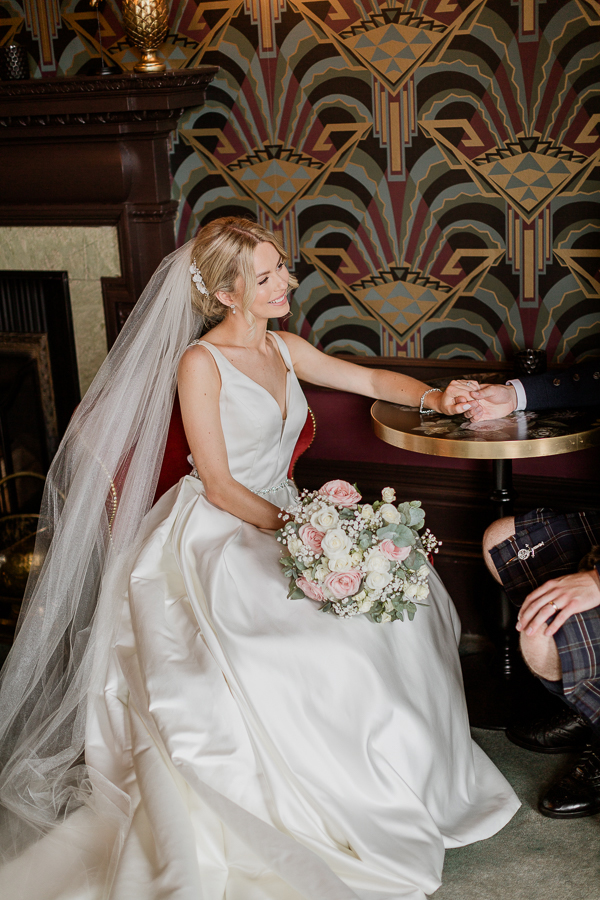 Wedding Cornhill Castle Glasgow Edinburgh Scotland Photographer 85